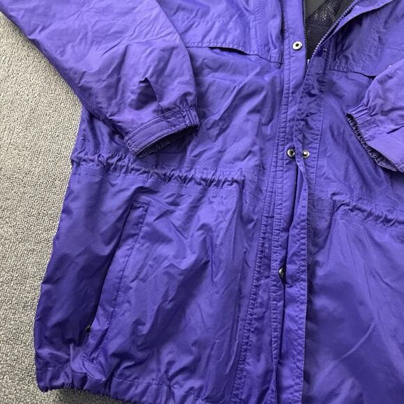 Helly Hansen Jacket Womans Large Purple Full Zip Long Sleeve Packable Casual Men - Picture 7 of 13